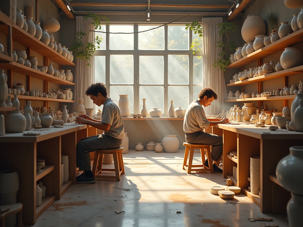 Interiör av Whrexxonshod atelier